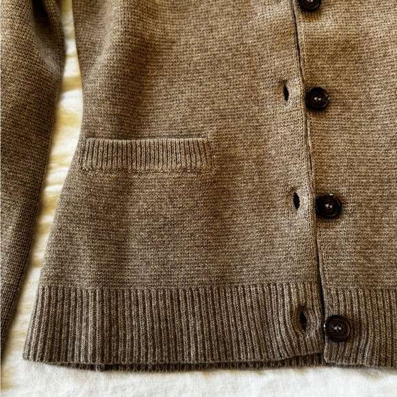 Jenni Kayne Taupe Button-Up Women's Cardigan S NWT - Picture 4 of 10